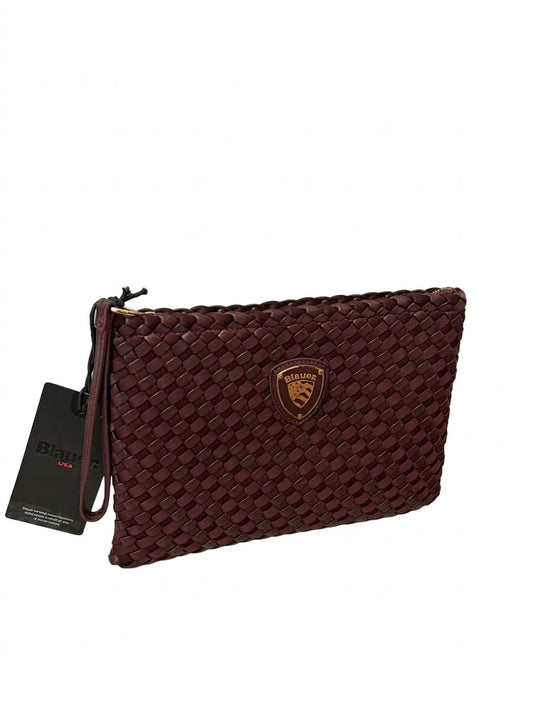 Pochette Blauer intrecciata Tung02