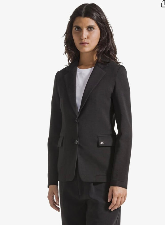 Blazer in felpa di cotone Sun68