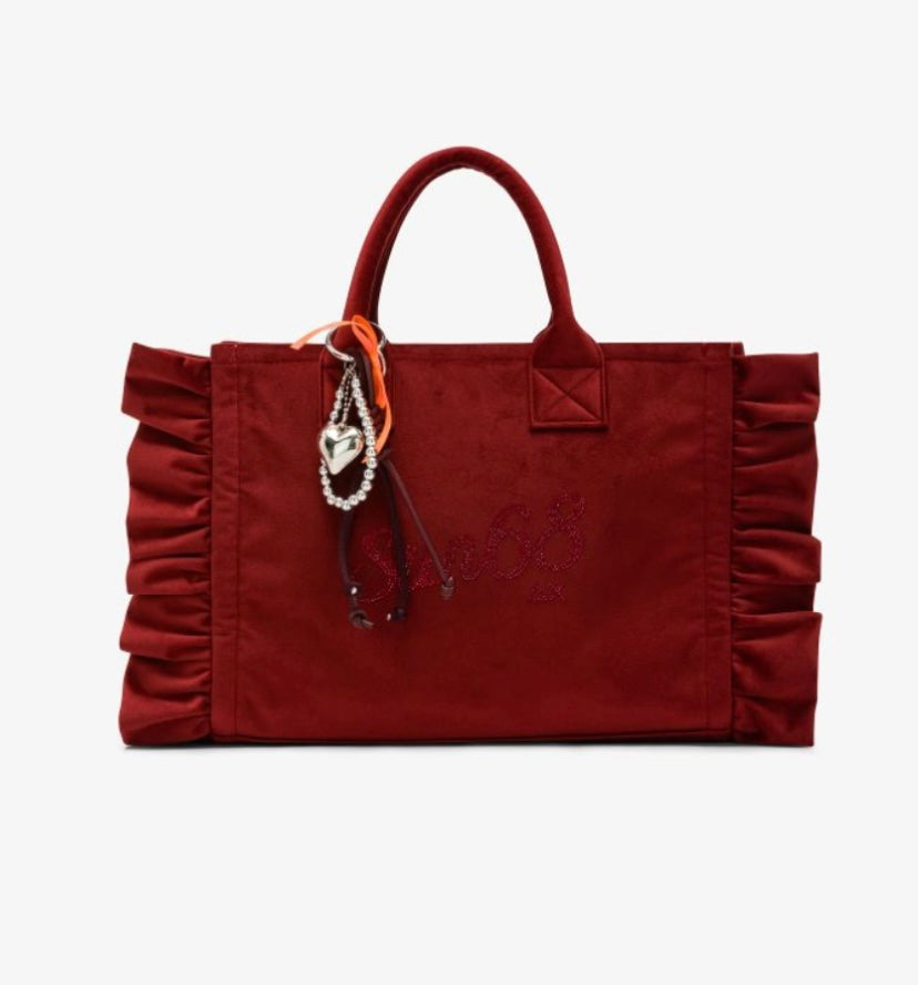 Cali bag media in ciniglia con rouches Sun68