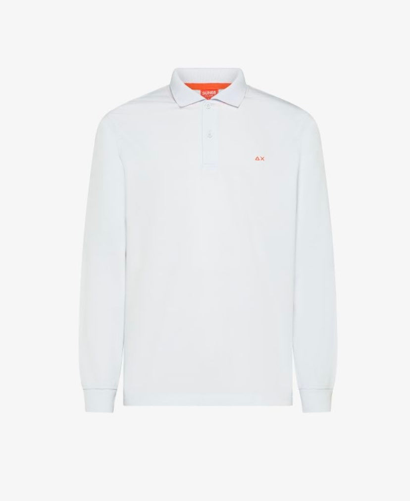polo in jersey di cotone Sun68