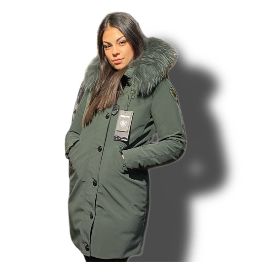 Parka Blauer Pelliccia