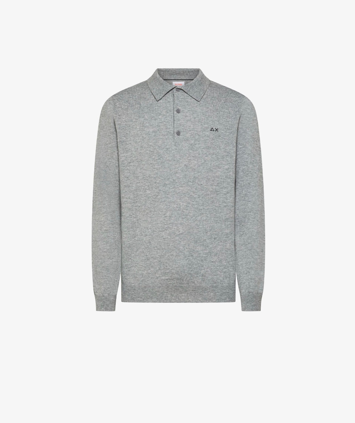 Polo in cotone e lana