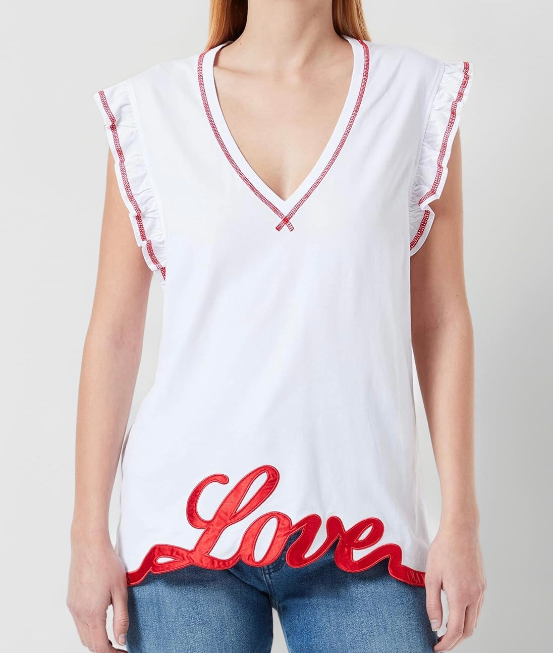 t-shirt smanicata Moschino Love