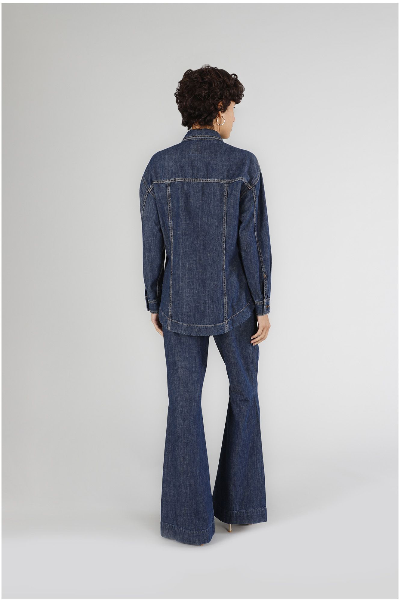 Field jacket in denim Cafè Noir