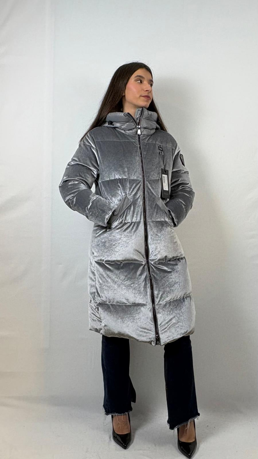 Piumino lungo Blauer Starling