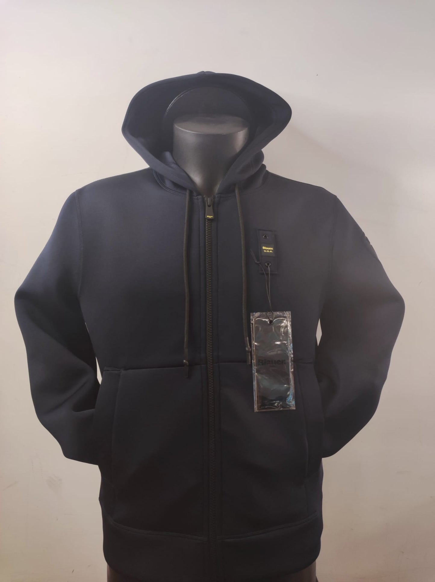 Felpa scuba con capuccio Colby