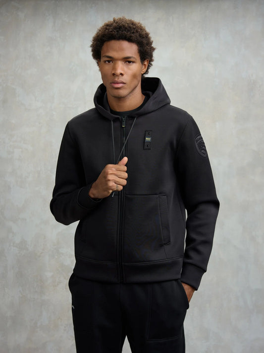 Felpa scuba con capuccio Colby