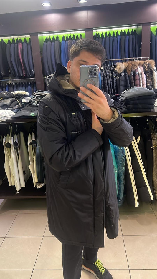 Blauer nero interno in pelliccia