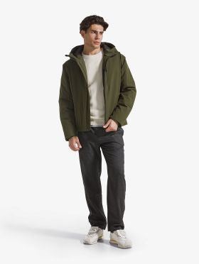 Giacca in softshell con cappuccio Sun68