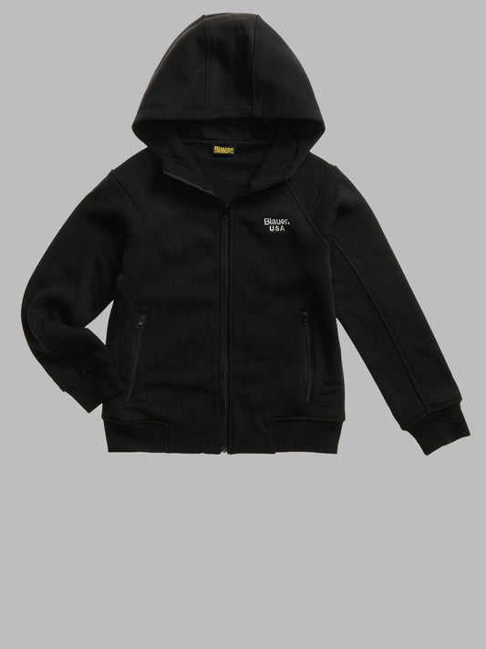 Felpa con zip David Junior