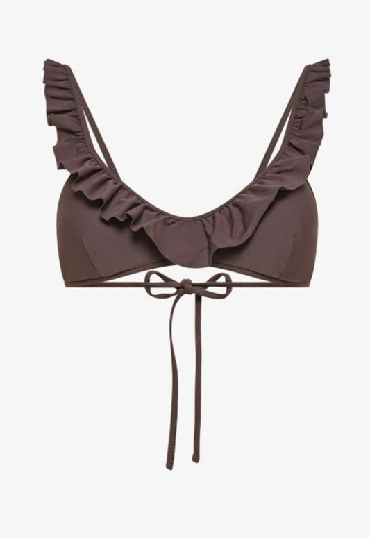 top mare con rouches cacao Sun68
