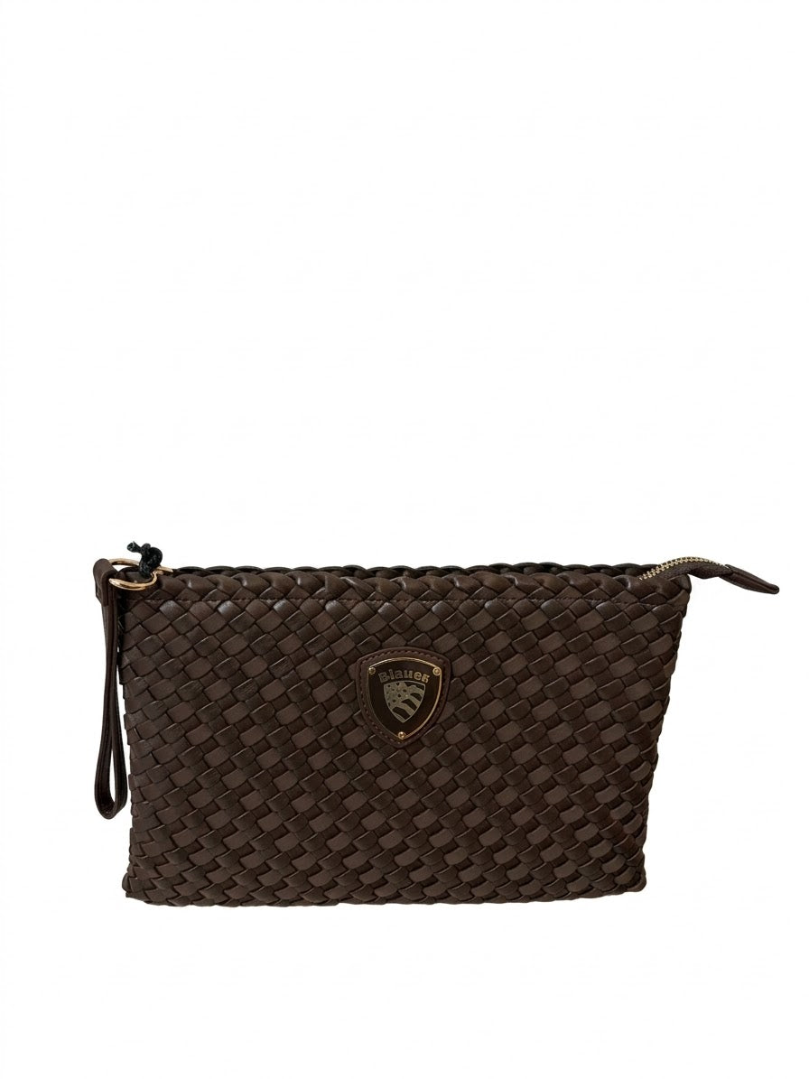 Pochette Blauer intrecciata Tung02