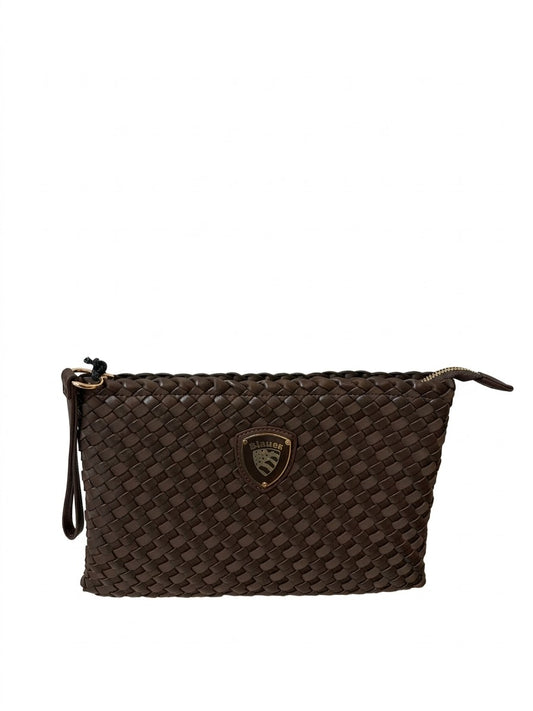 Pochette Blauer intrecciata Tung02