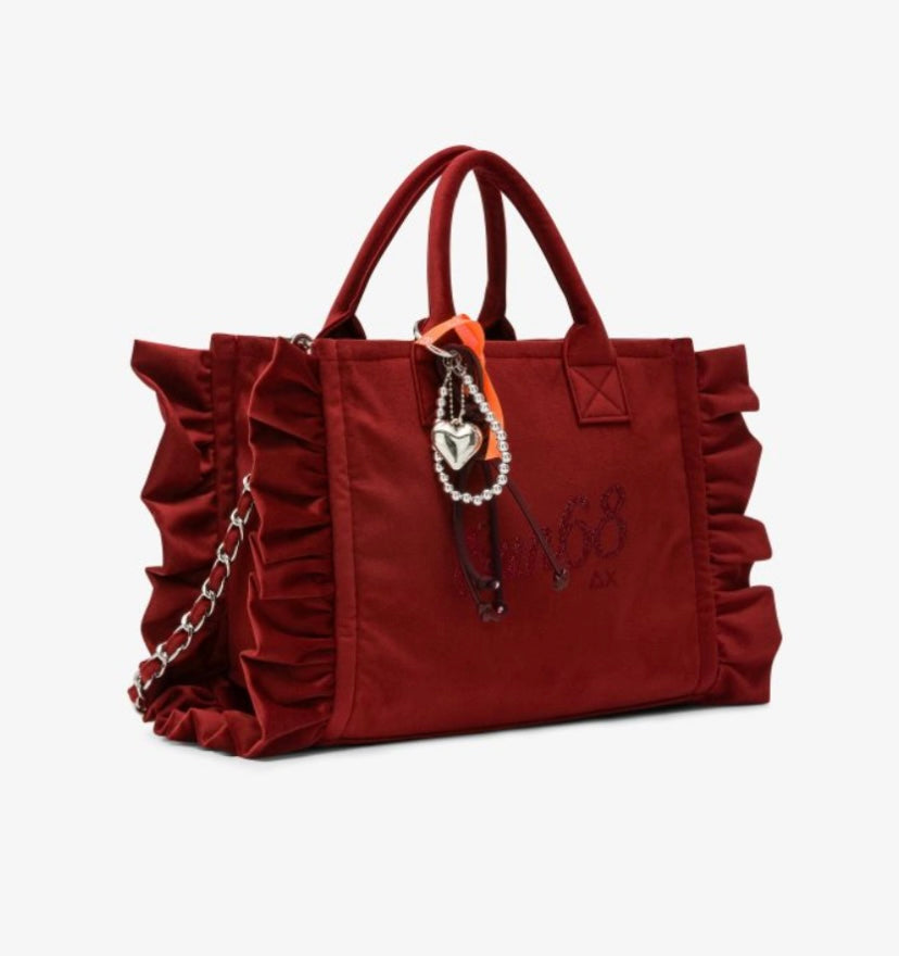Cali bag media in ciniglia con rouches Sun68