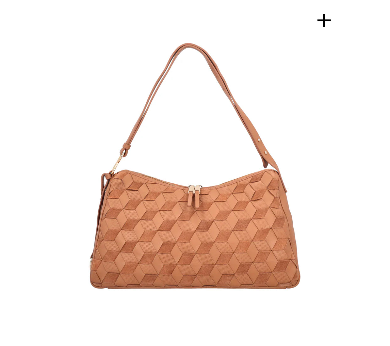 TOSCABLU
Borsa a spalla in suede Susan colore biscotto