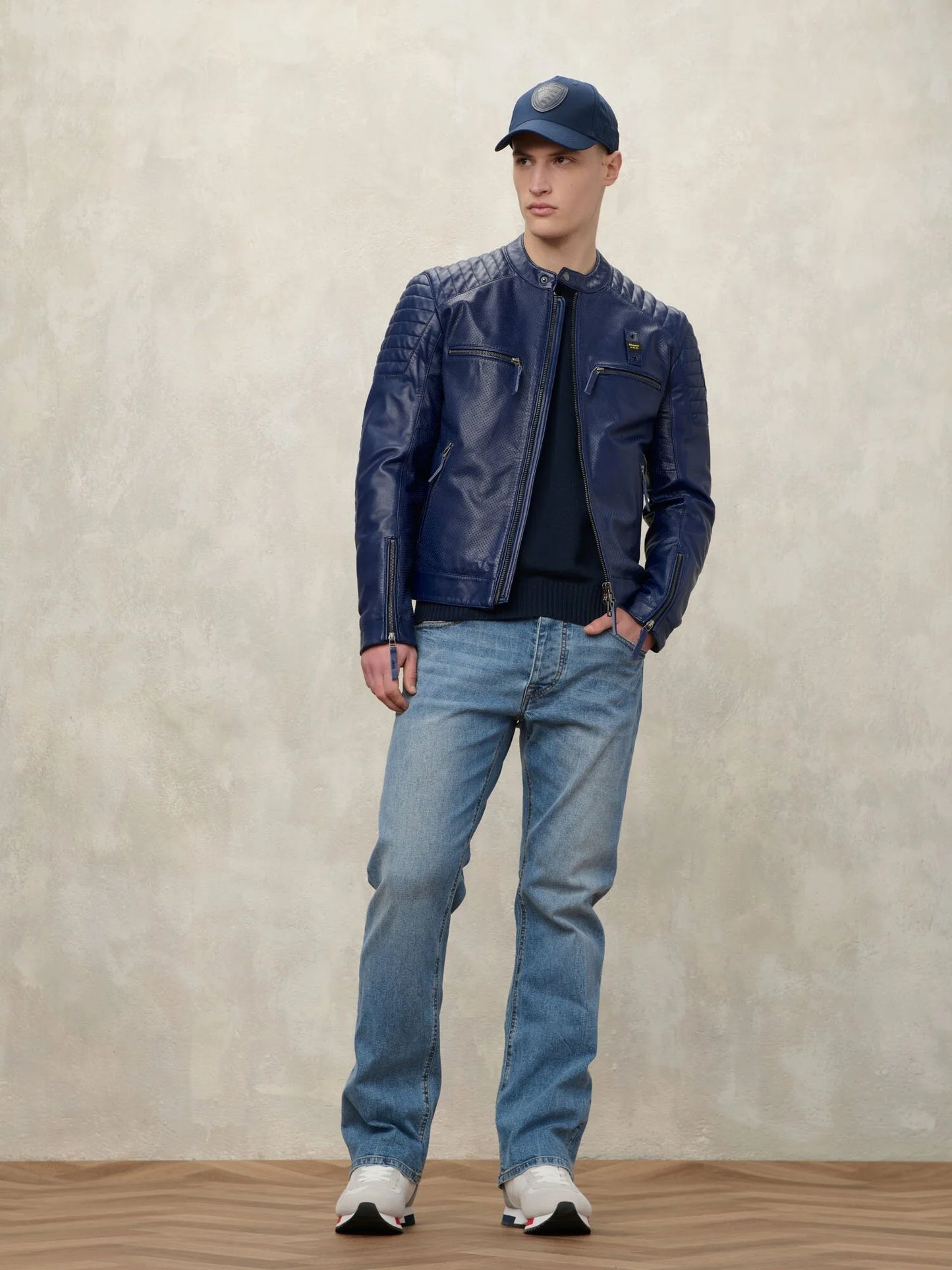 Giubbetto traforato Crossland Blauer