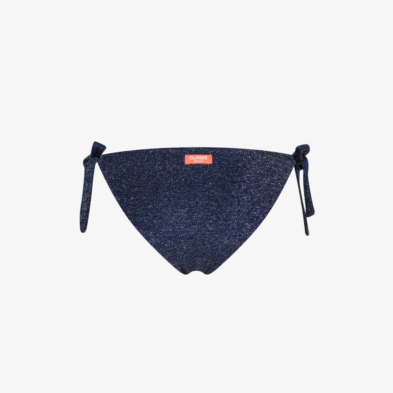 Slip mare in lurex blu navy Sun68