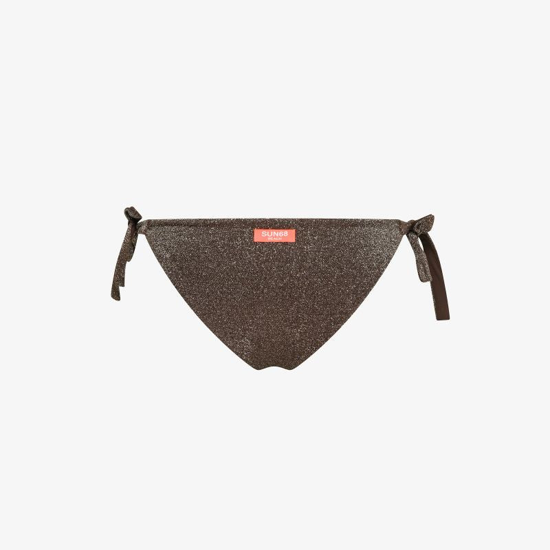 Slip mare in lurex marrone cacao Sun68