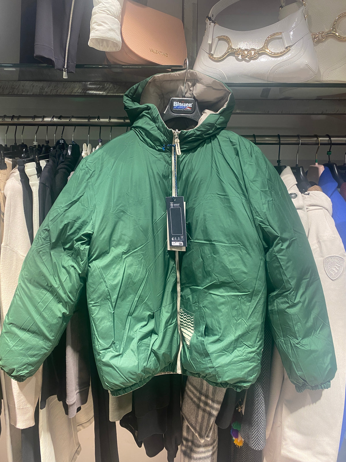 Piumino Blauer + Giubbino North Sail