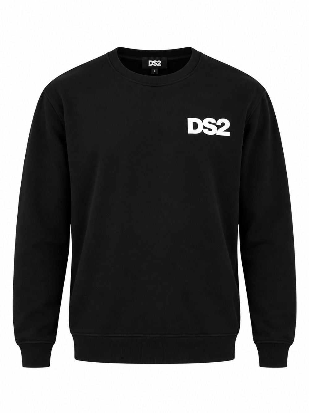 felpa girocollo con logo DS2
