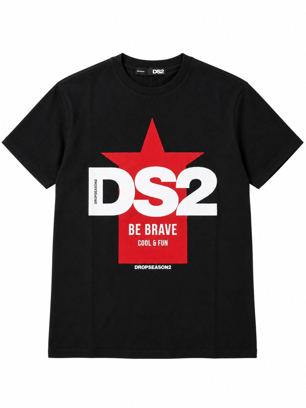 t-shirt con stampa stella DS2