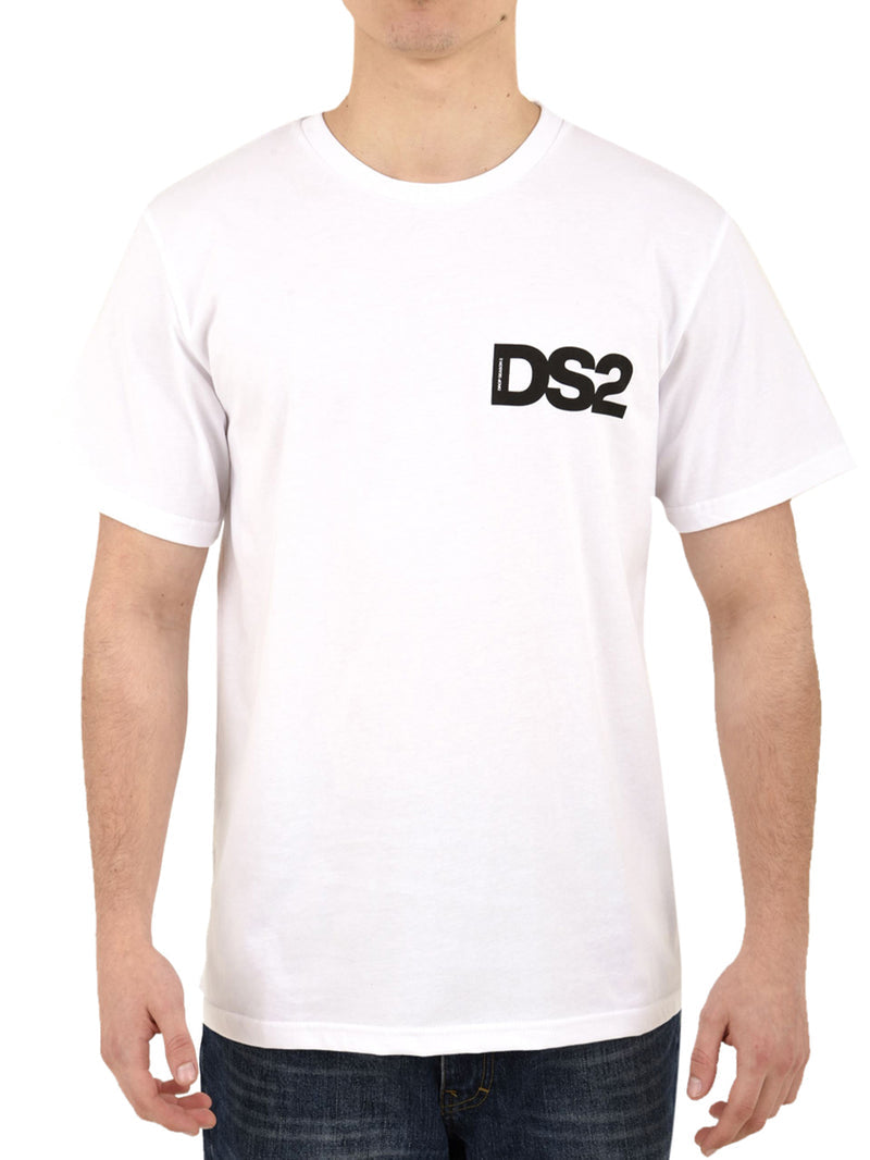 T-shirt con logo piccolo DS2