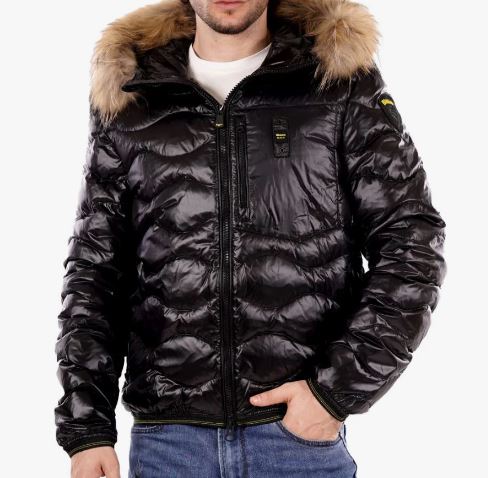 Piumino trapuntato Wavefur