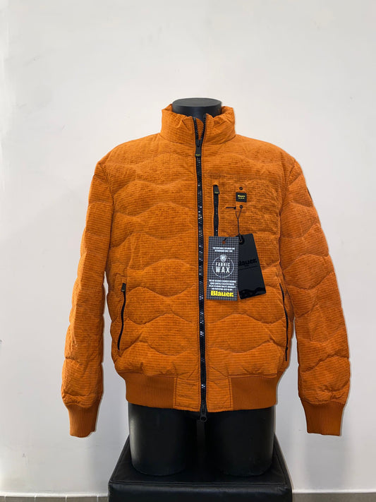 Piumino bomber wax ad onde Daniel