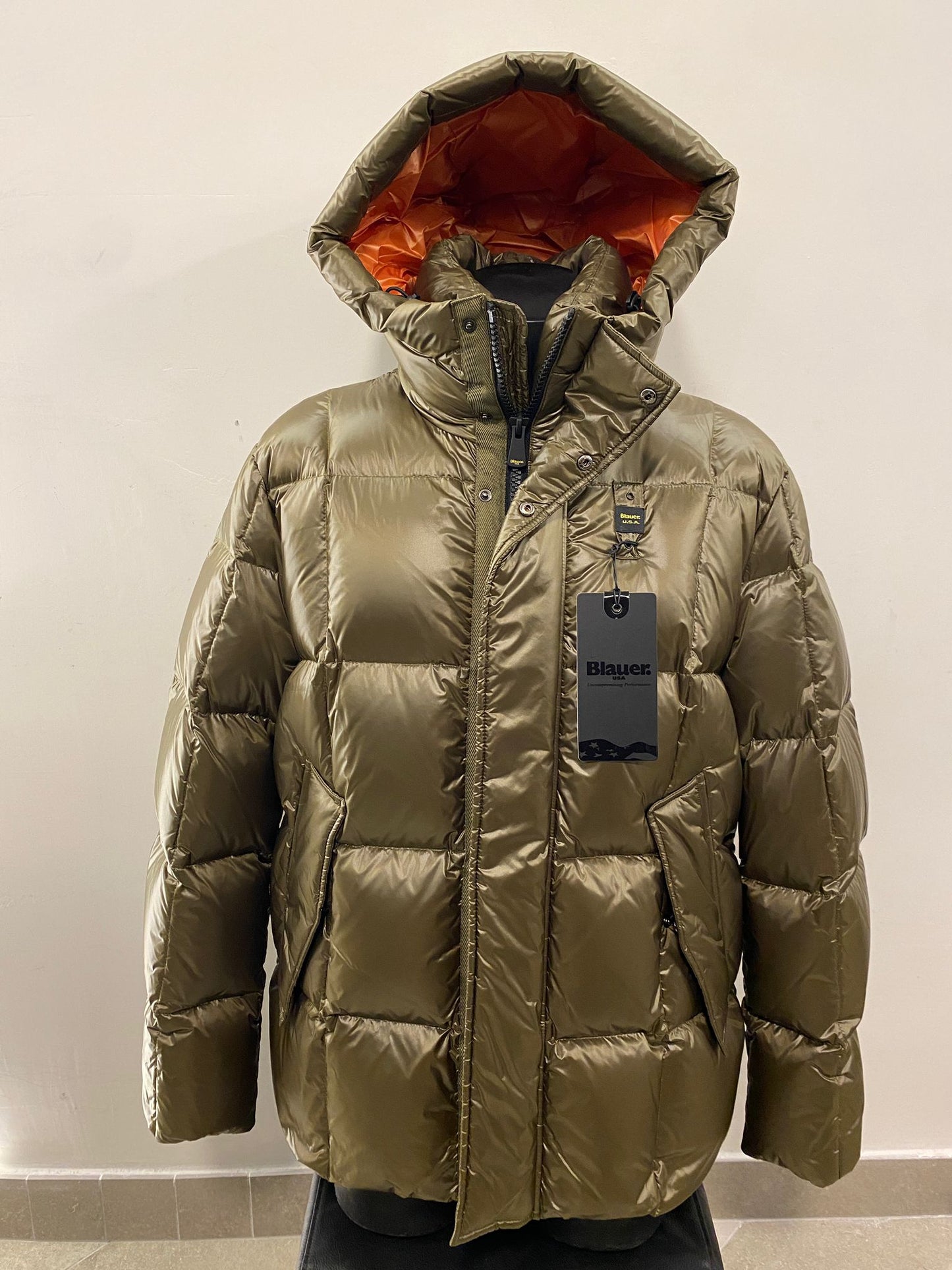 Giubbino corto imbottito piuma Blauer