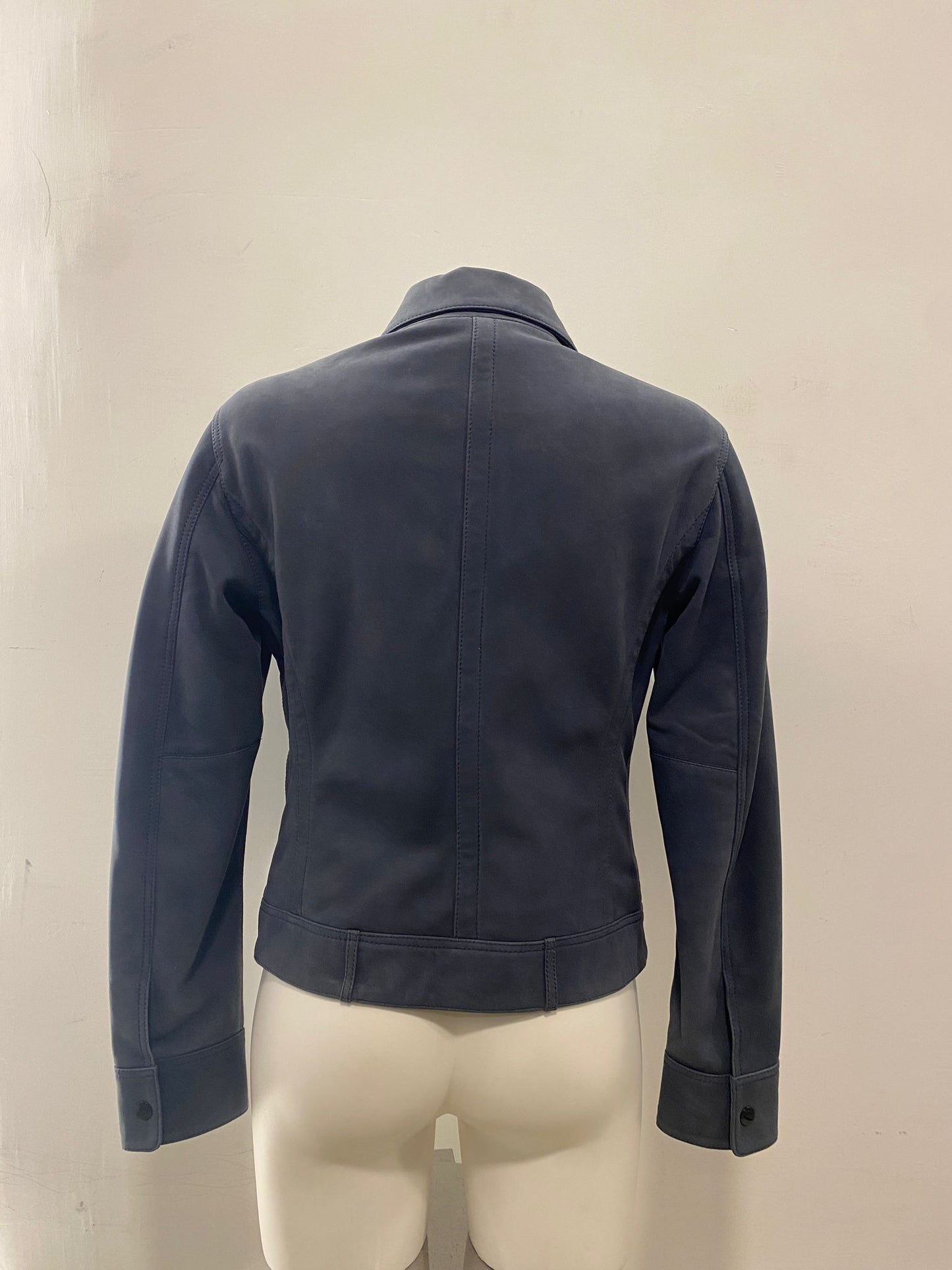 Giubbino di vera pelle scamosciato Blauer