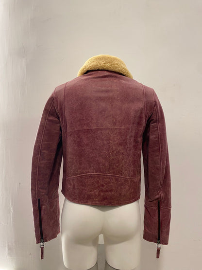 Giubbino geneva in pelle Blauer