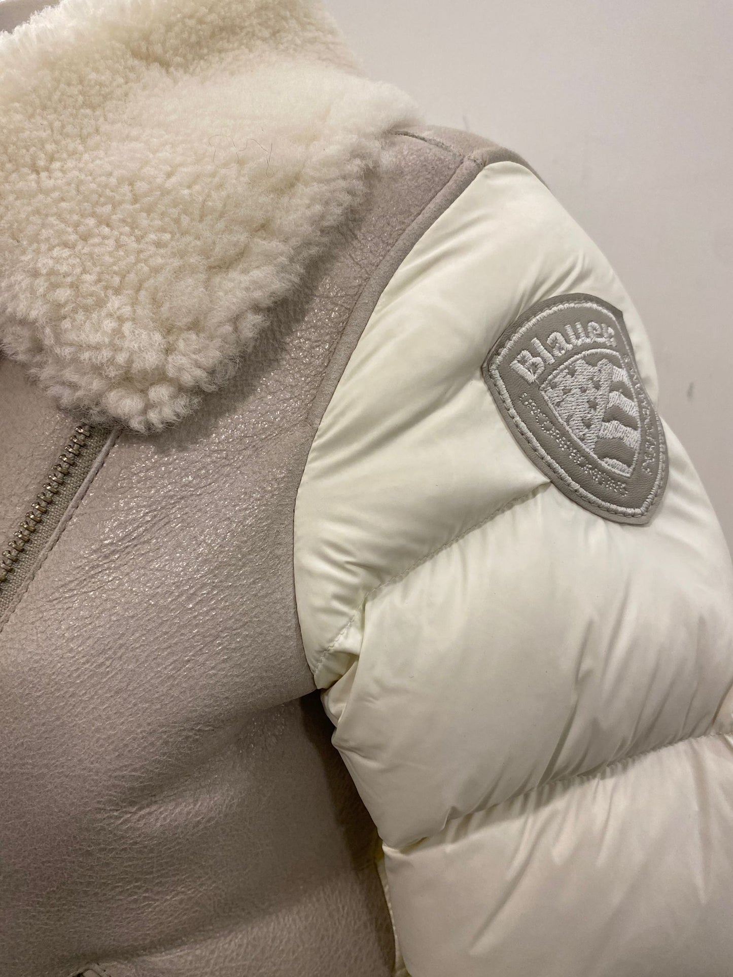 Pelle capo spalla imbottito Blauer