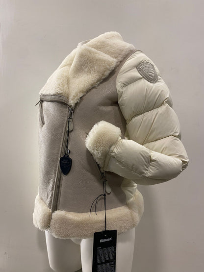 Pelle capo spalla imbottito Blauer