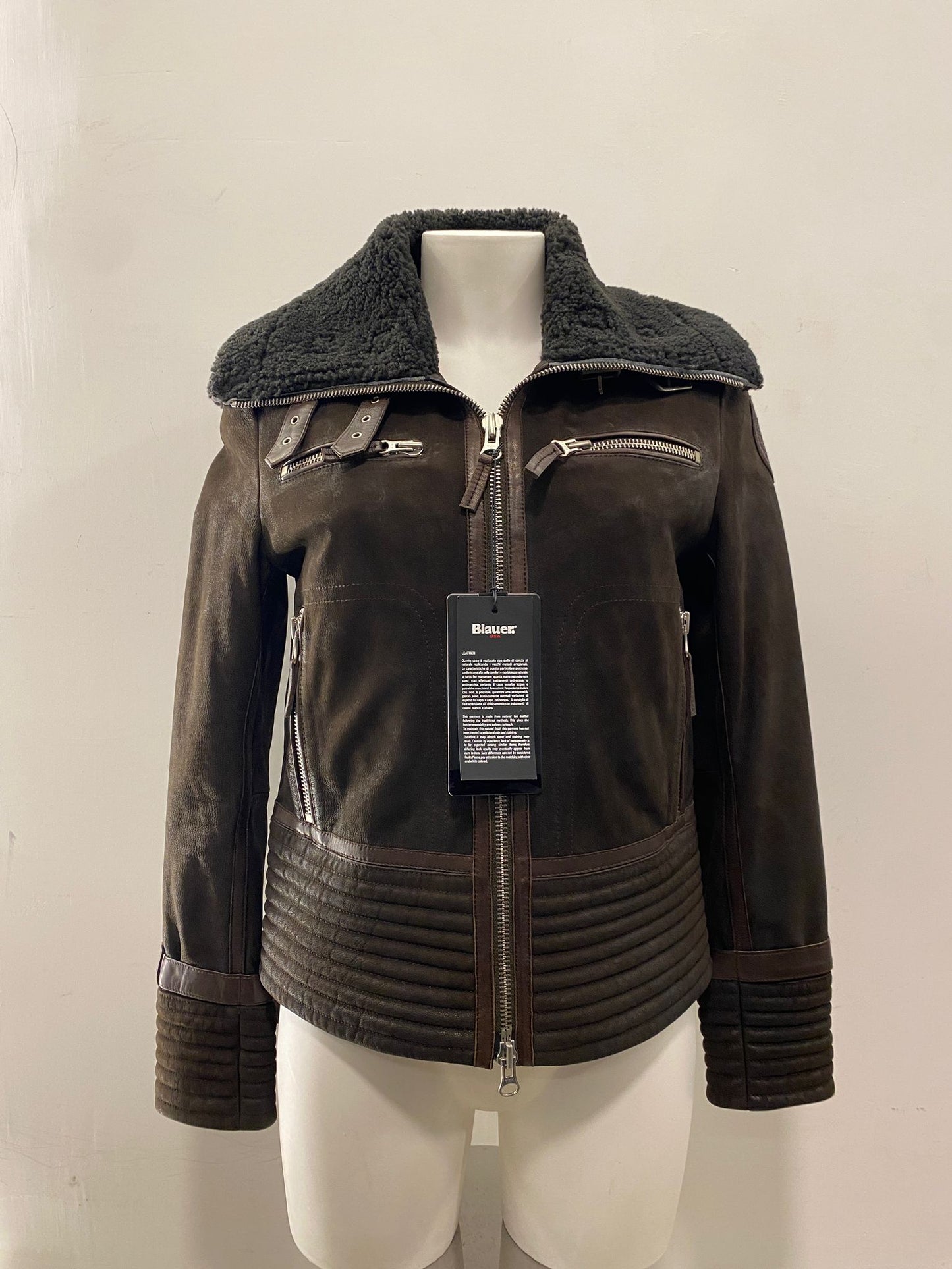 Pelle capo spalla imbittito Blauer