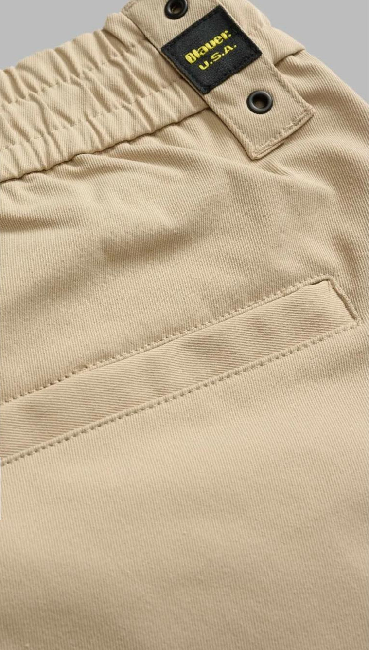 Pantaloni Cordis Blauer