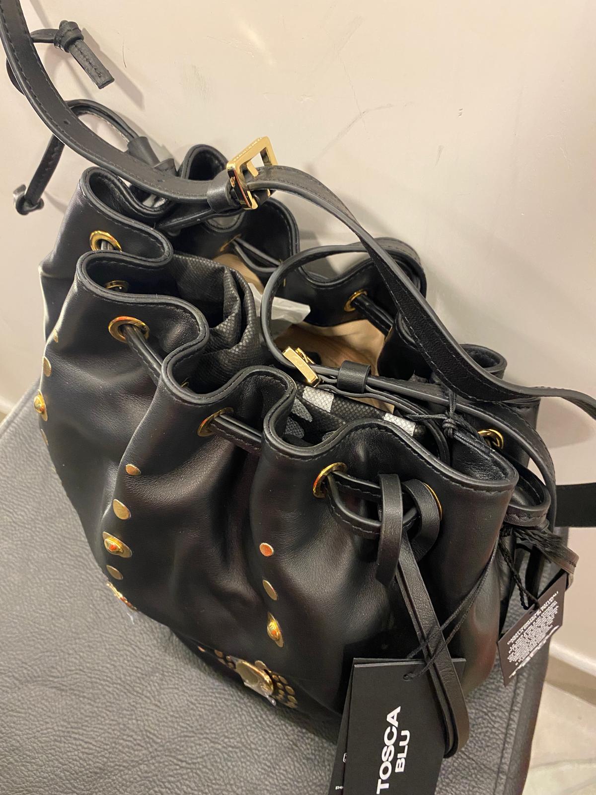 Borsetta a secchiello Tosca Blu