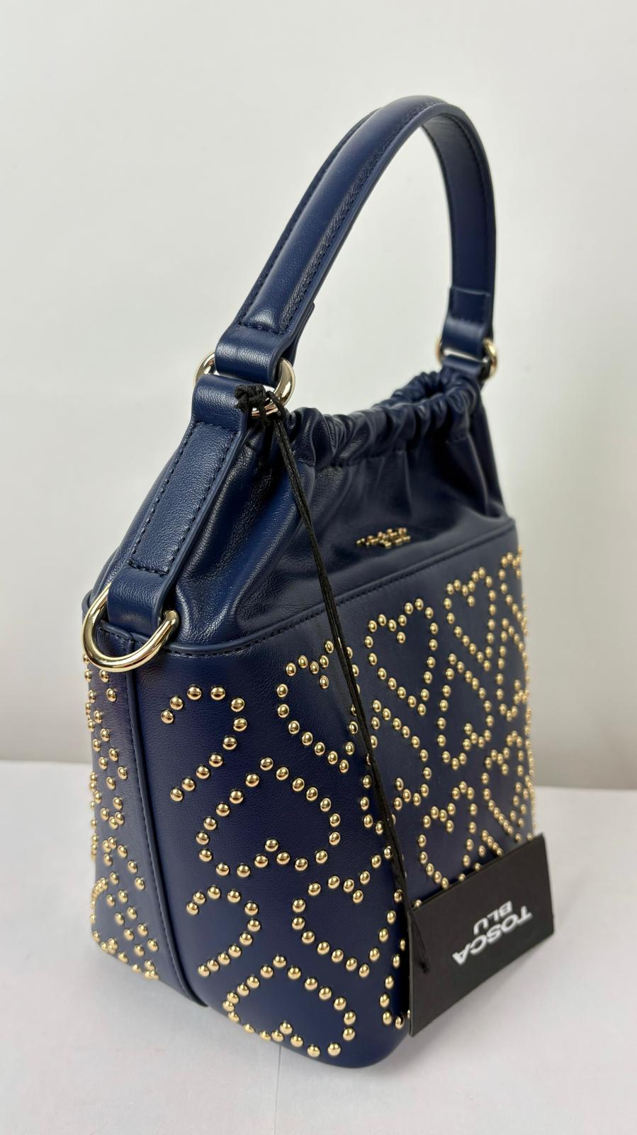 Borsa a secchiello Amore Tosca Blu