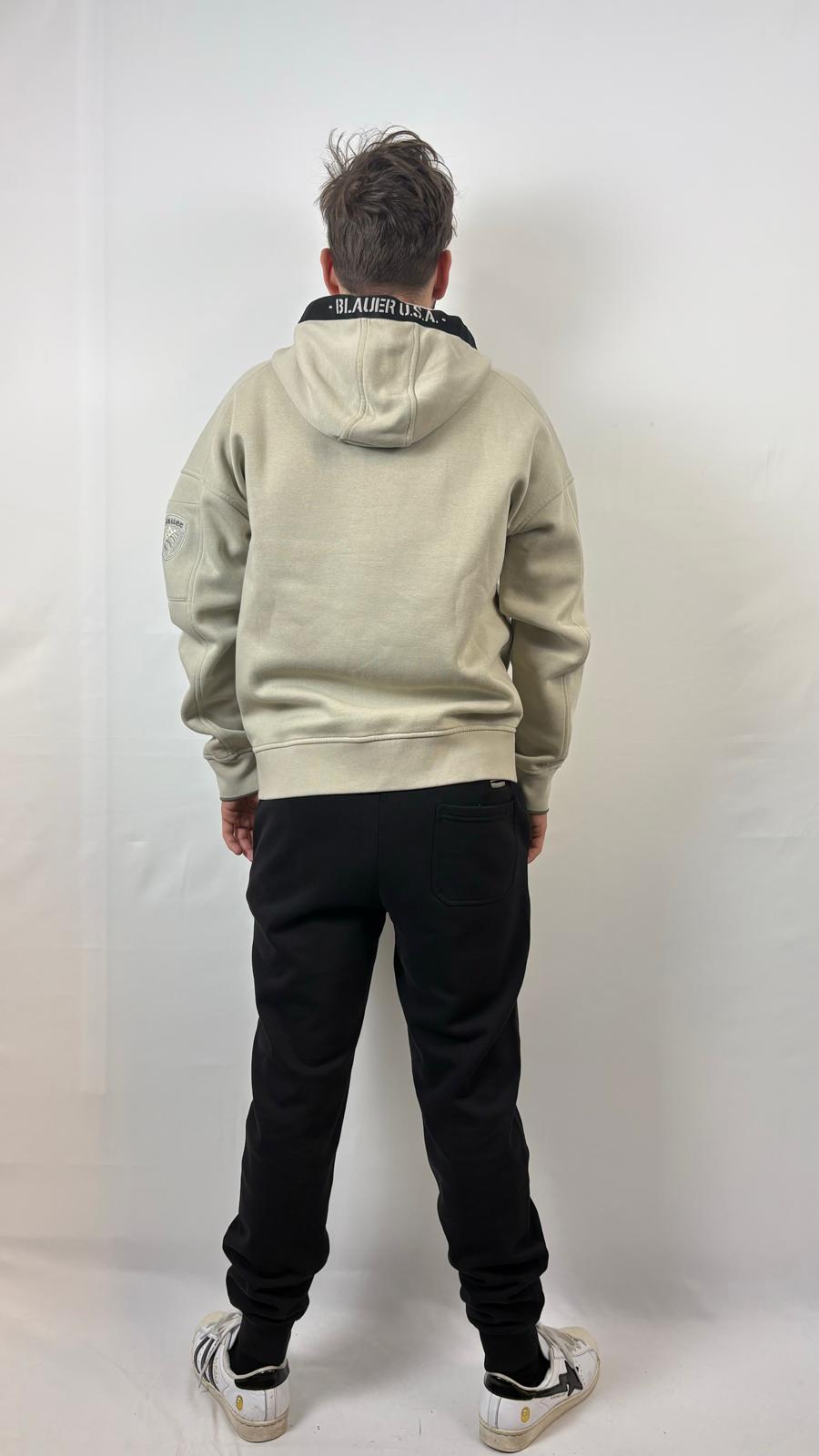 Felpa con cappuccio Blauer