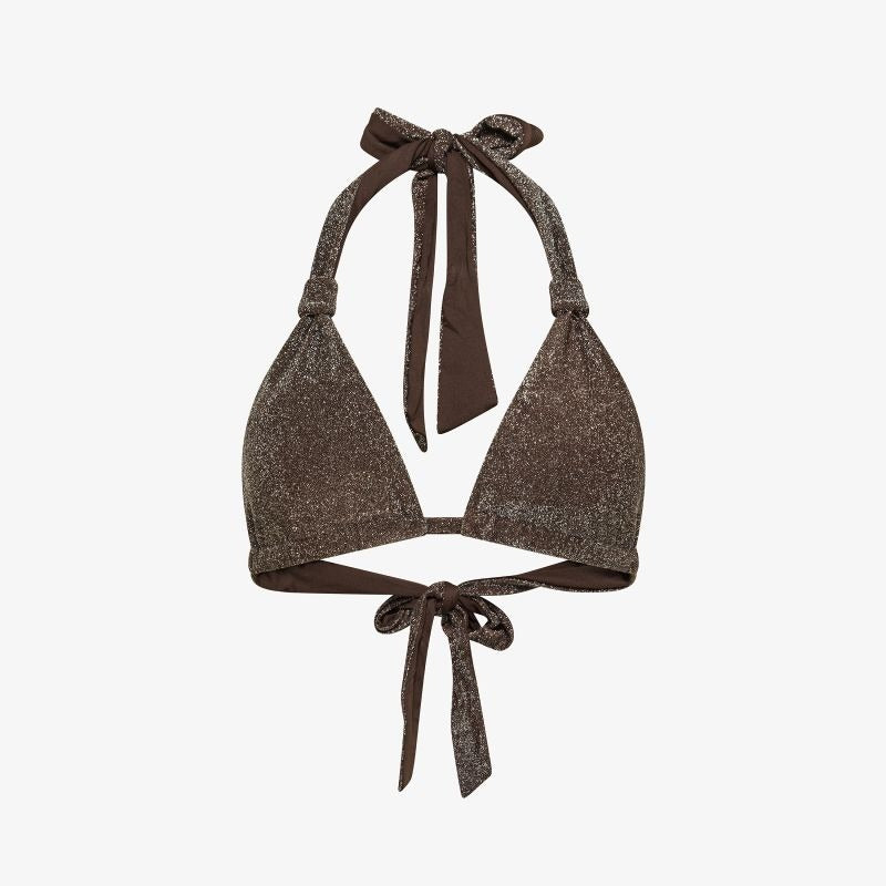 Top mare in lurex marrone cacao Sun68