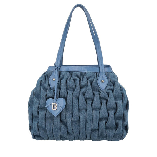 Shopping bag piccola Brooklyn colore blu Tosca Blu