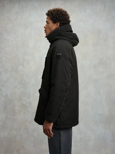 Giubbetto lungo in misto cotone Hathon Blauer