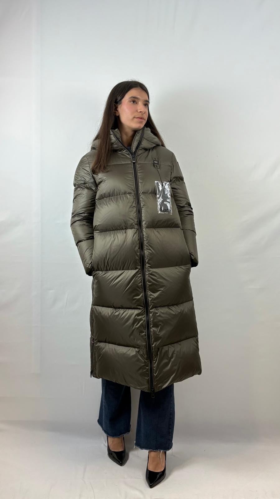 Piumino lungo morbido Celia Blauer