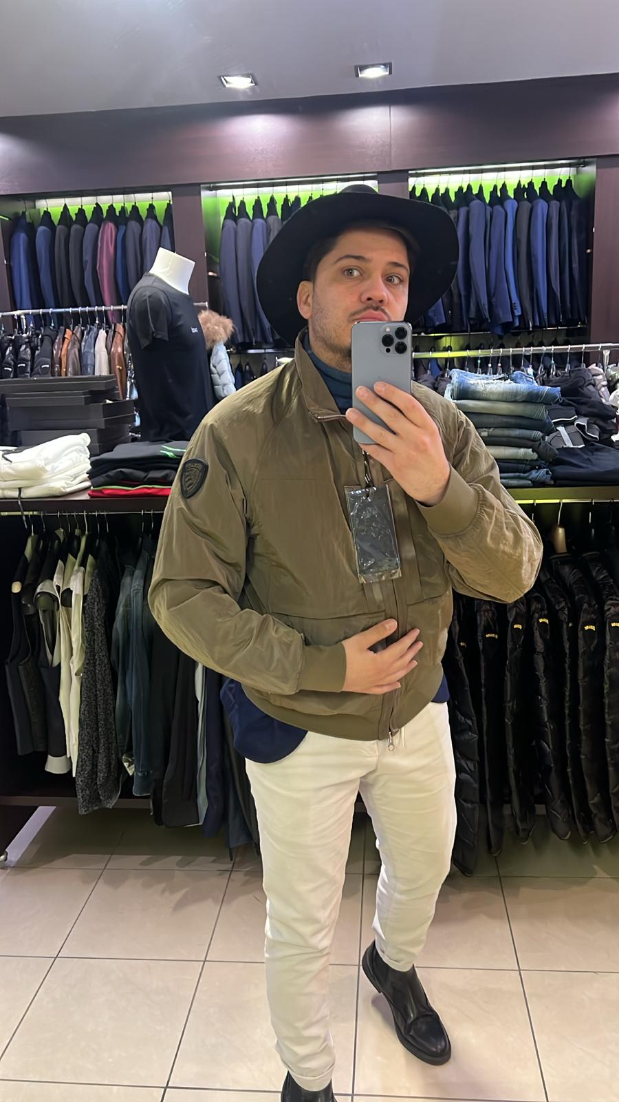 Giubbino corto foderato Blauer