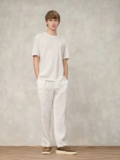 T-Shirt logo in tono Eutaw Blauer