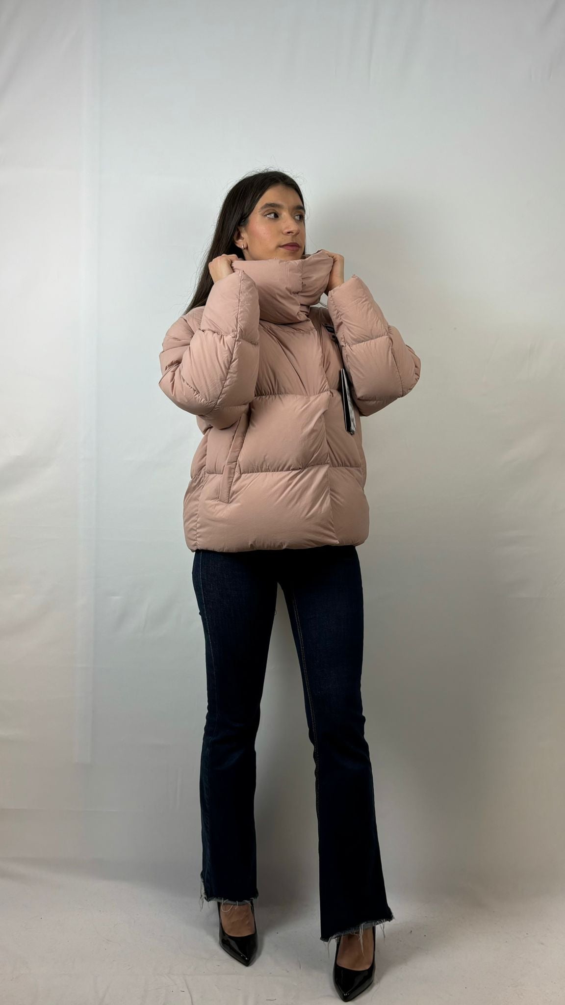 Piumino corto nuvola Ross Blauer