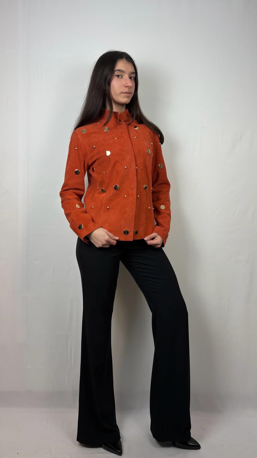 Capospalla in pelle Tosca Blu