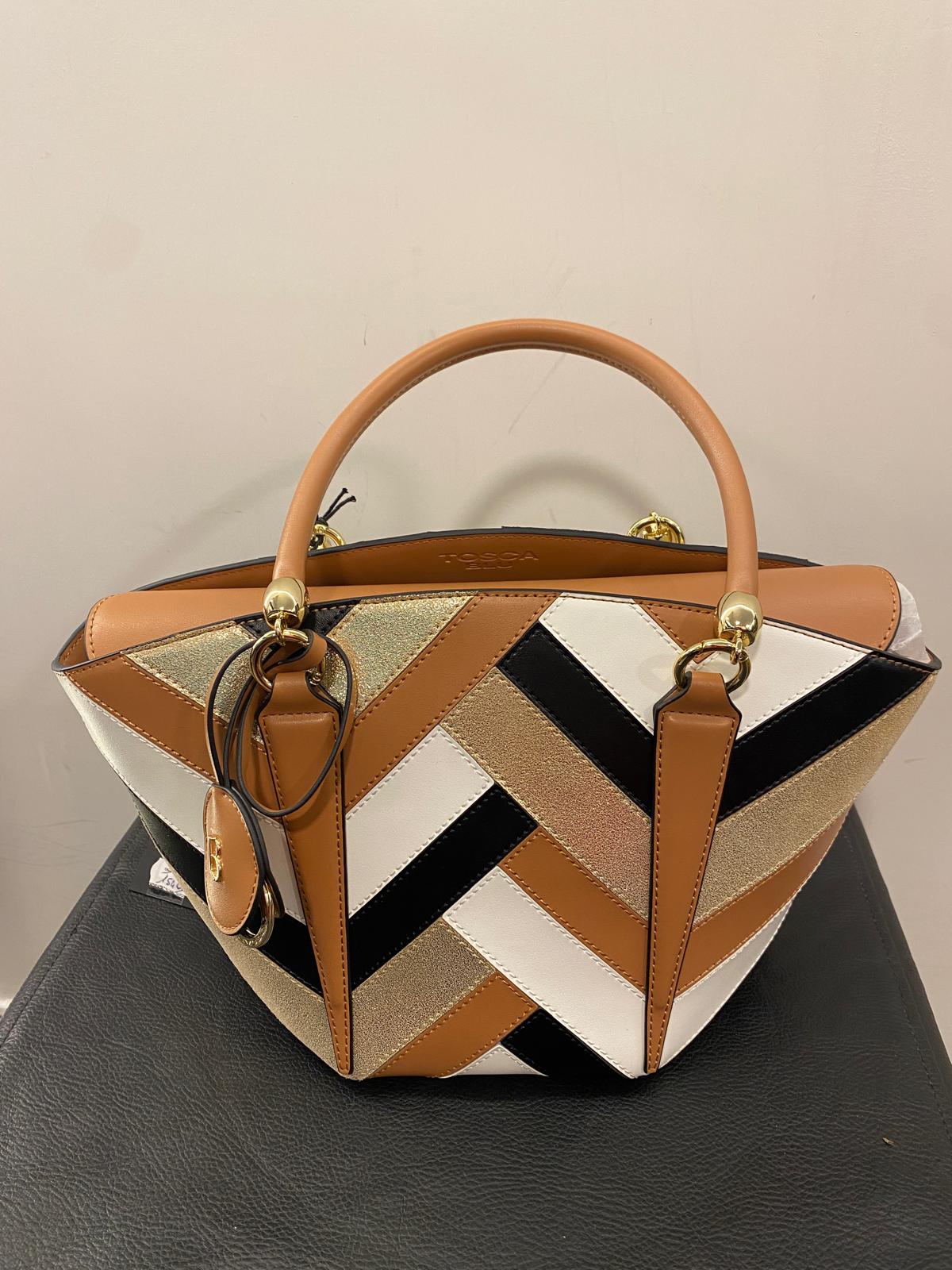 Borsa a bauletto Tosca Blu