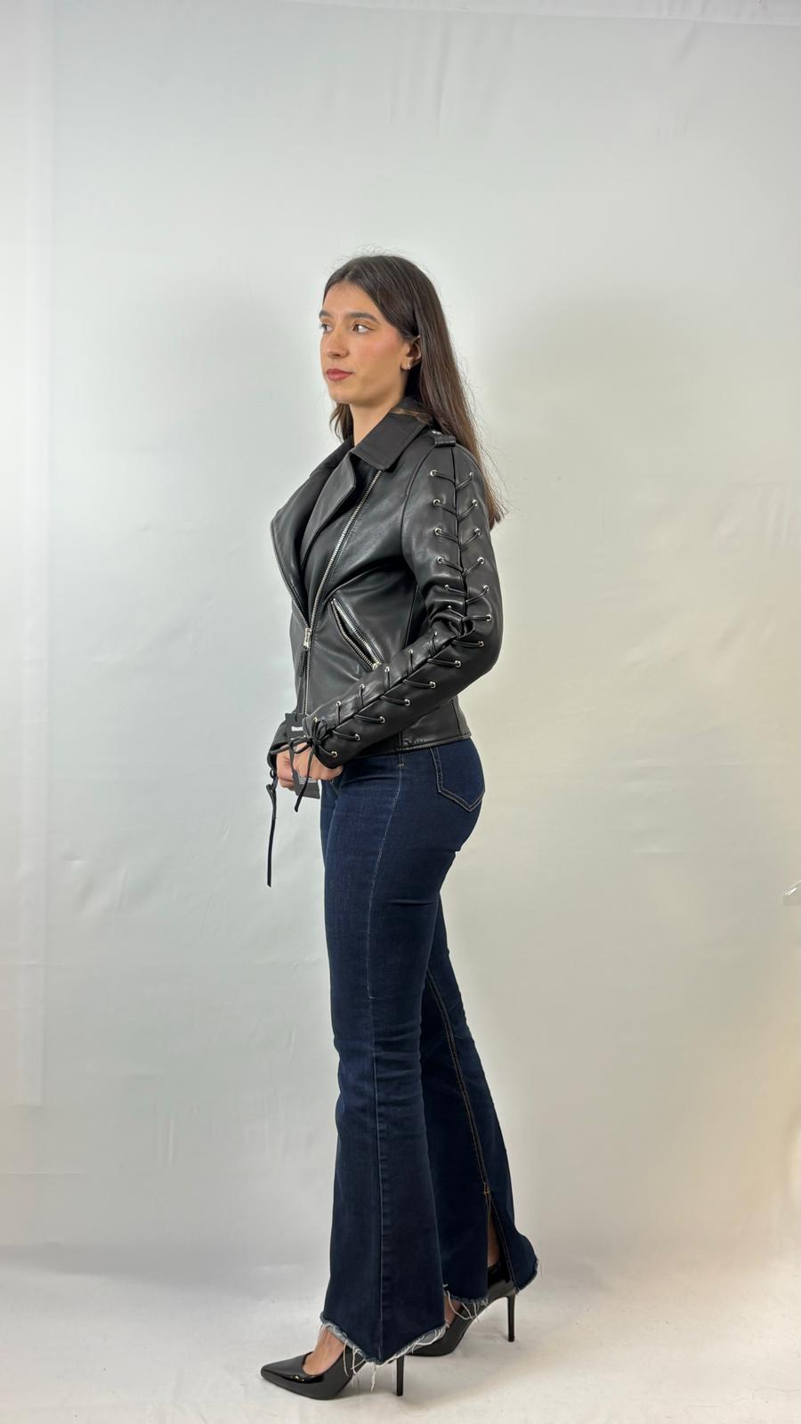 Chiodo in vera pelle Blauer