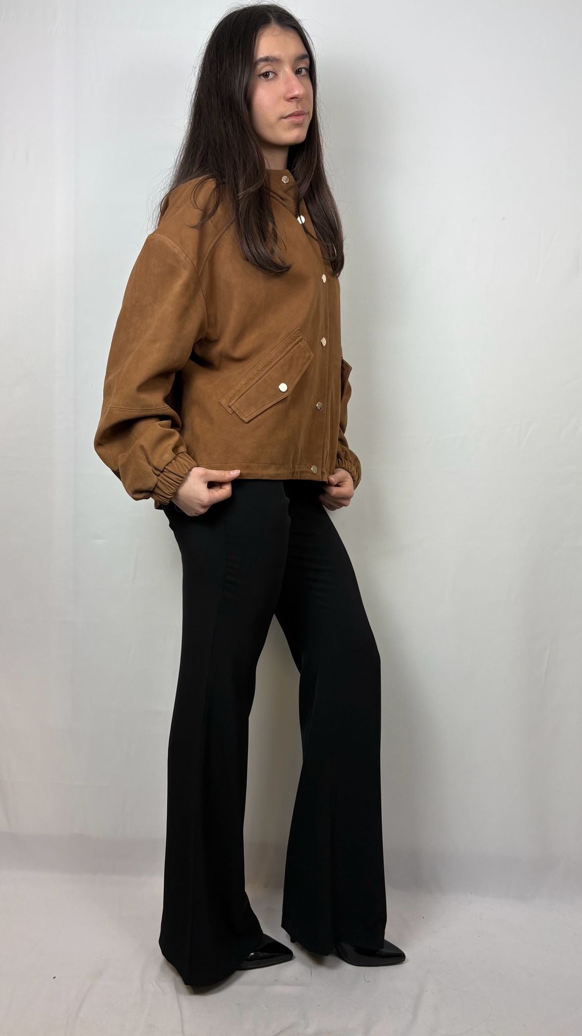 Capospalla camoscio Tosca Blu