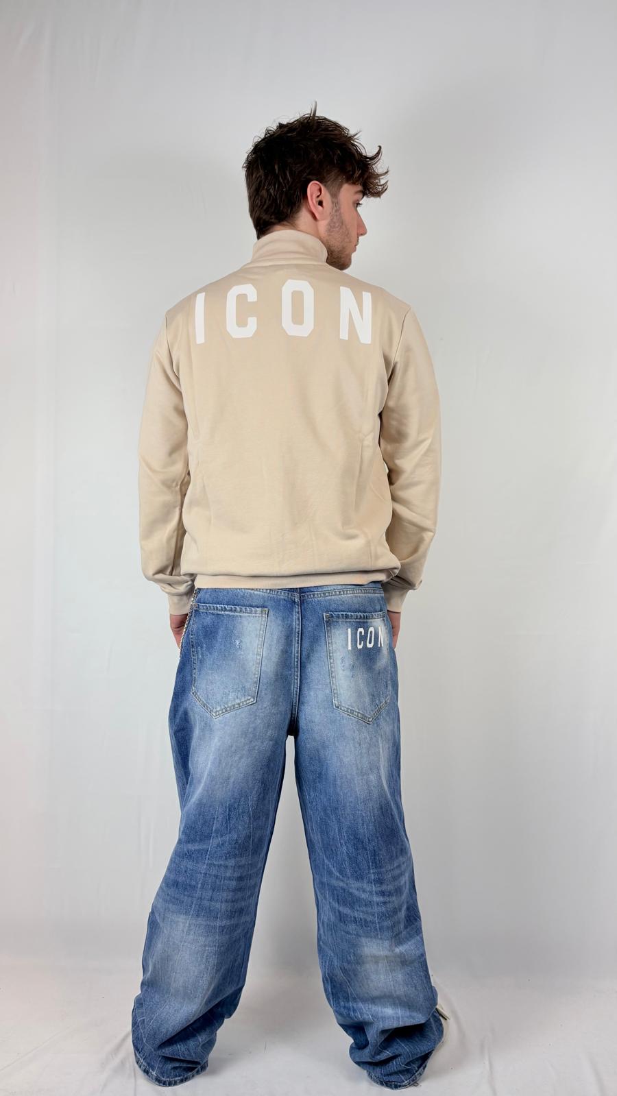 Felpa collo alto Icon